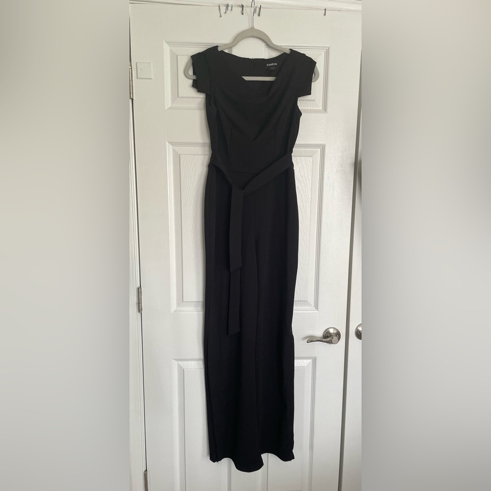 Bebe Black Jumpsuit